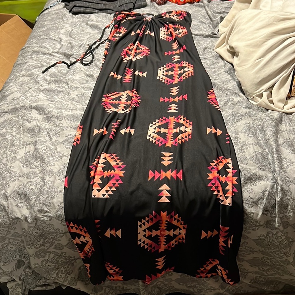 Halter long dress